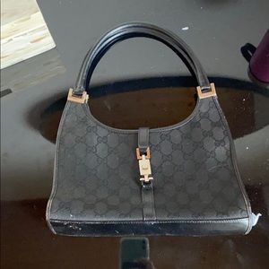 Vintage black Gucci bag